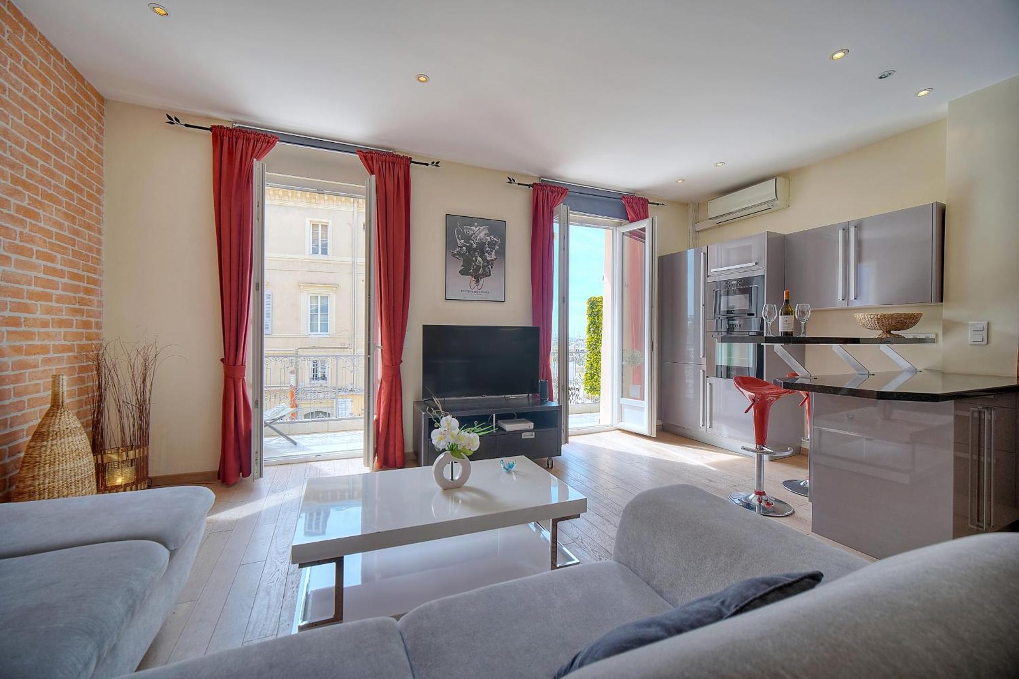 Moderne 3 Pieces Idealement Situe Centre De Cannes L! A2B22 Екстериор снимка
